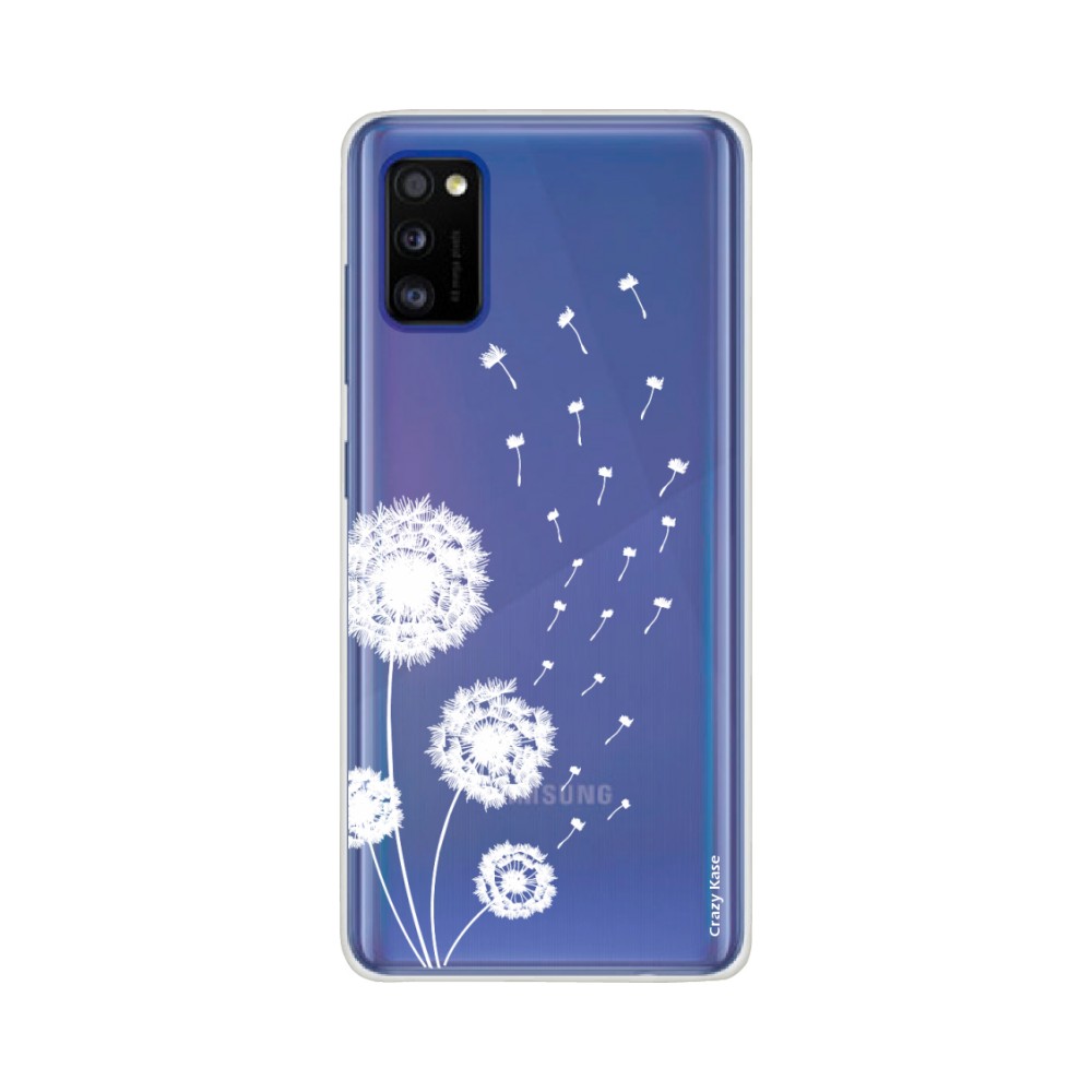 Coque pour Samsung Galaxy A41 souple Fleur de pissenlit Crazy Kase