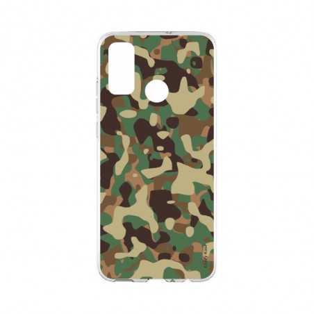 Coque Huawei P Smart 2020 souple Camouflage militaire Crazy Kase