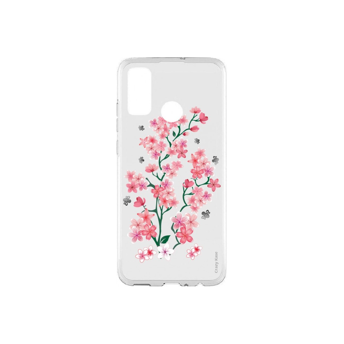 Coque Huawei P Smart 2020 souple Fleurs de Sakura Crazy Kase