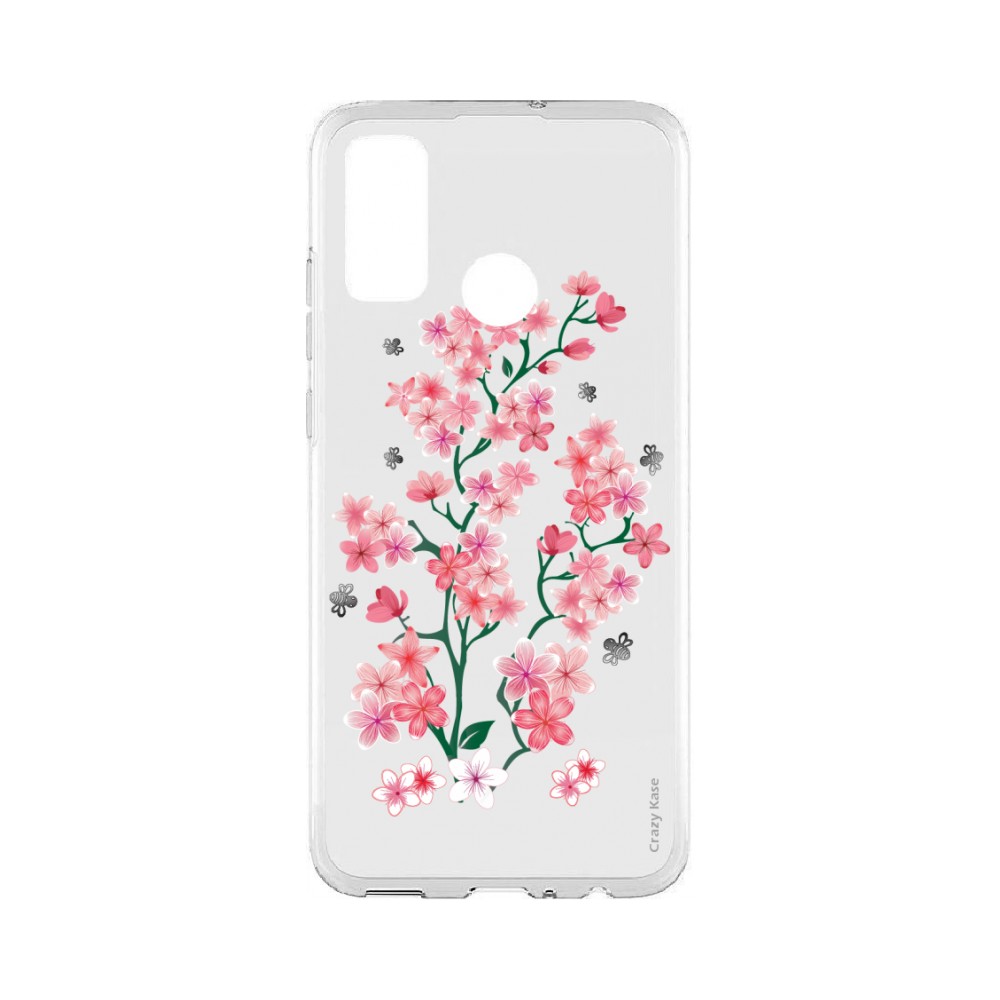 Coque Huawei P Smart 2020 souple Fleurs de Sakura Crazy Kase