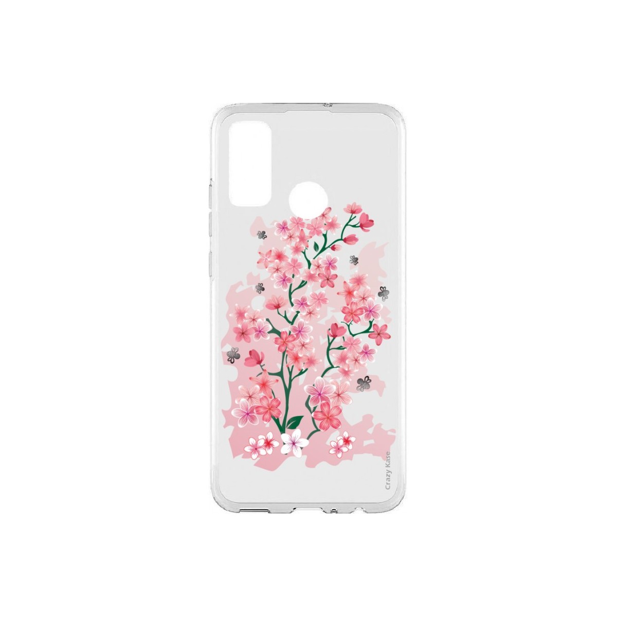 Coque Huawei P Smart 2020 souple Fleurs de Cerisier Crazy Kase