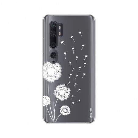 Coque pour Xiaomi Mi Note 10 souple Fleur de pissenlit Crazy Kase