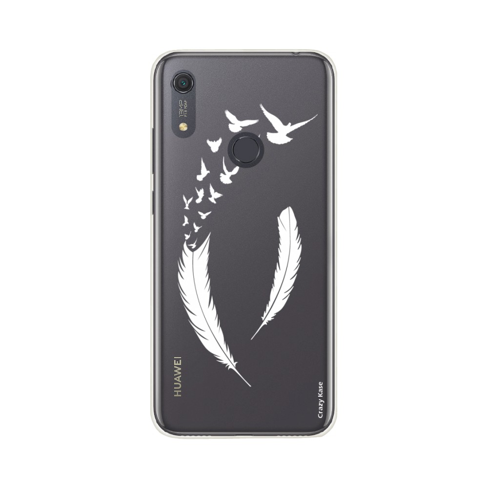 Coque Huawei Y6s souple Plume et envol d'oiseaux Crazy Kase