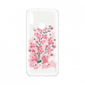 Coque Huawei Y6s souple Fleurs de Cerisier Crazy Kase