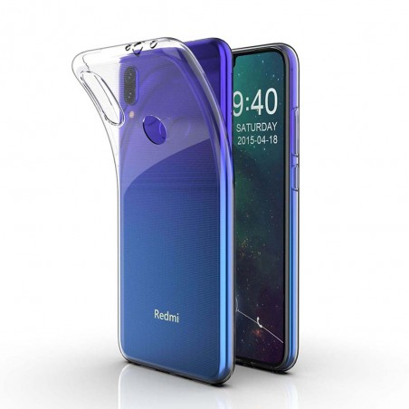Akami Coque pour Xiaomi Redmi Note 7 Housse de protection en silicone de haute qualité - Transparent