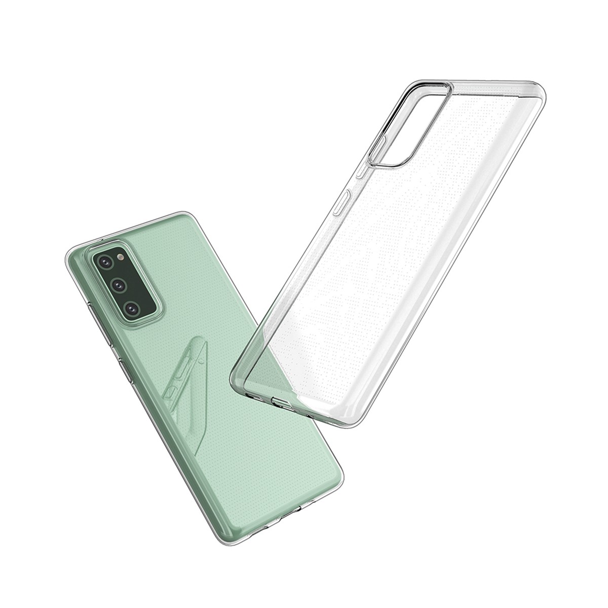 Coque Akami pour Samsung Galaxy S20 FE en silicone de haute qualité transparent