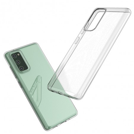 Coque Akami pour Samsung Galaxy S20 FE en silicone de haute qualité transparent