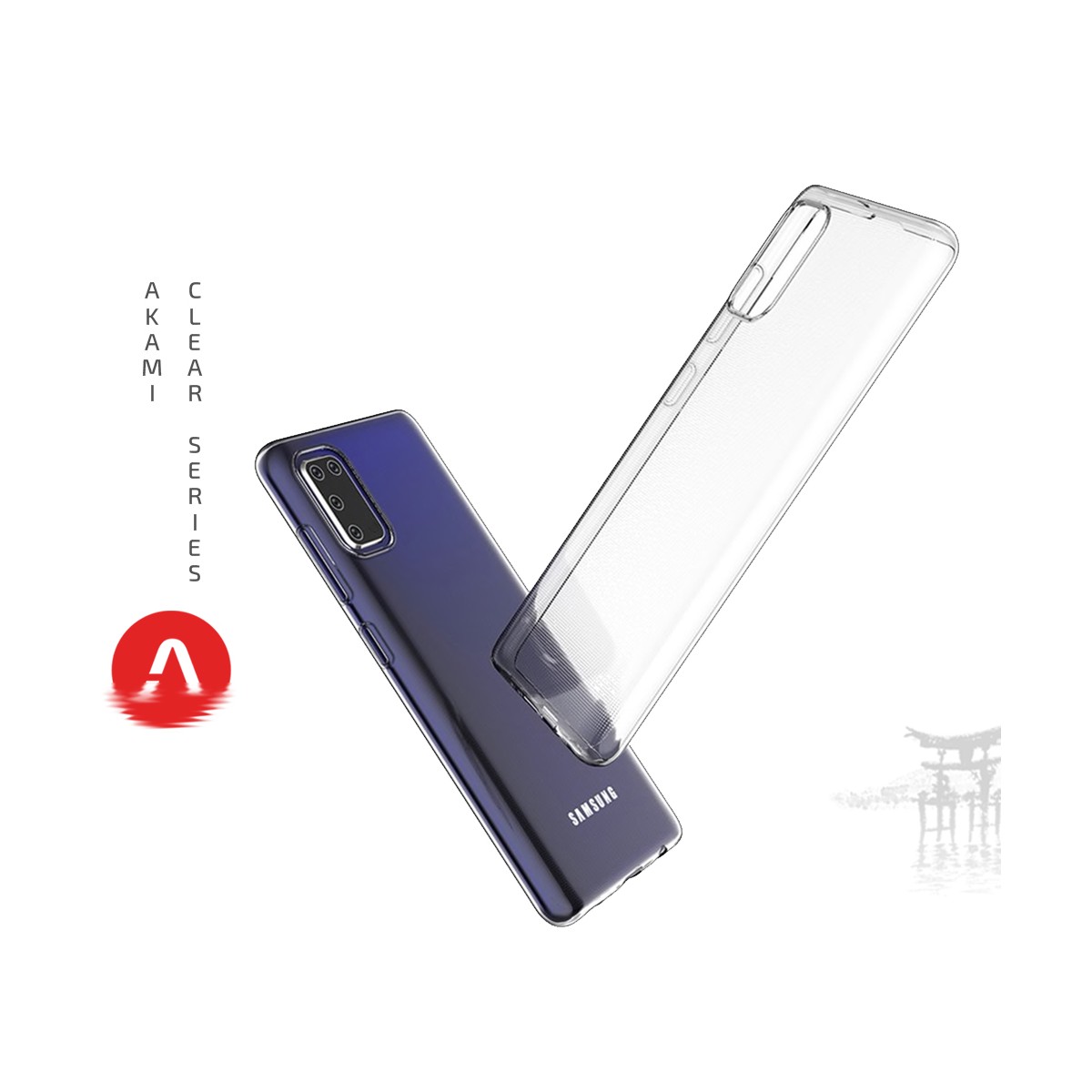 Akami coque pour Samsung Galaxy A41 en silicone de haute qualité