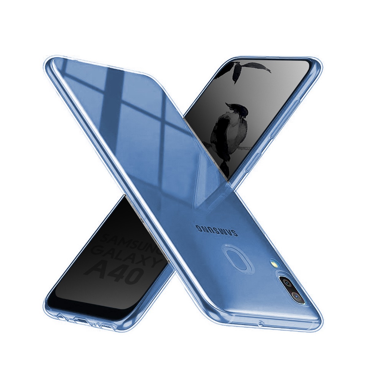 Akami coque pour Samsung Galaxy A40 en silicone de haute qualité