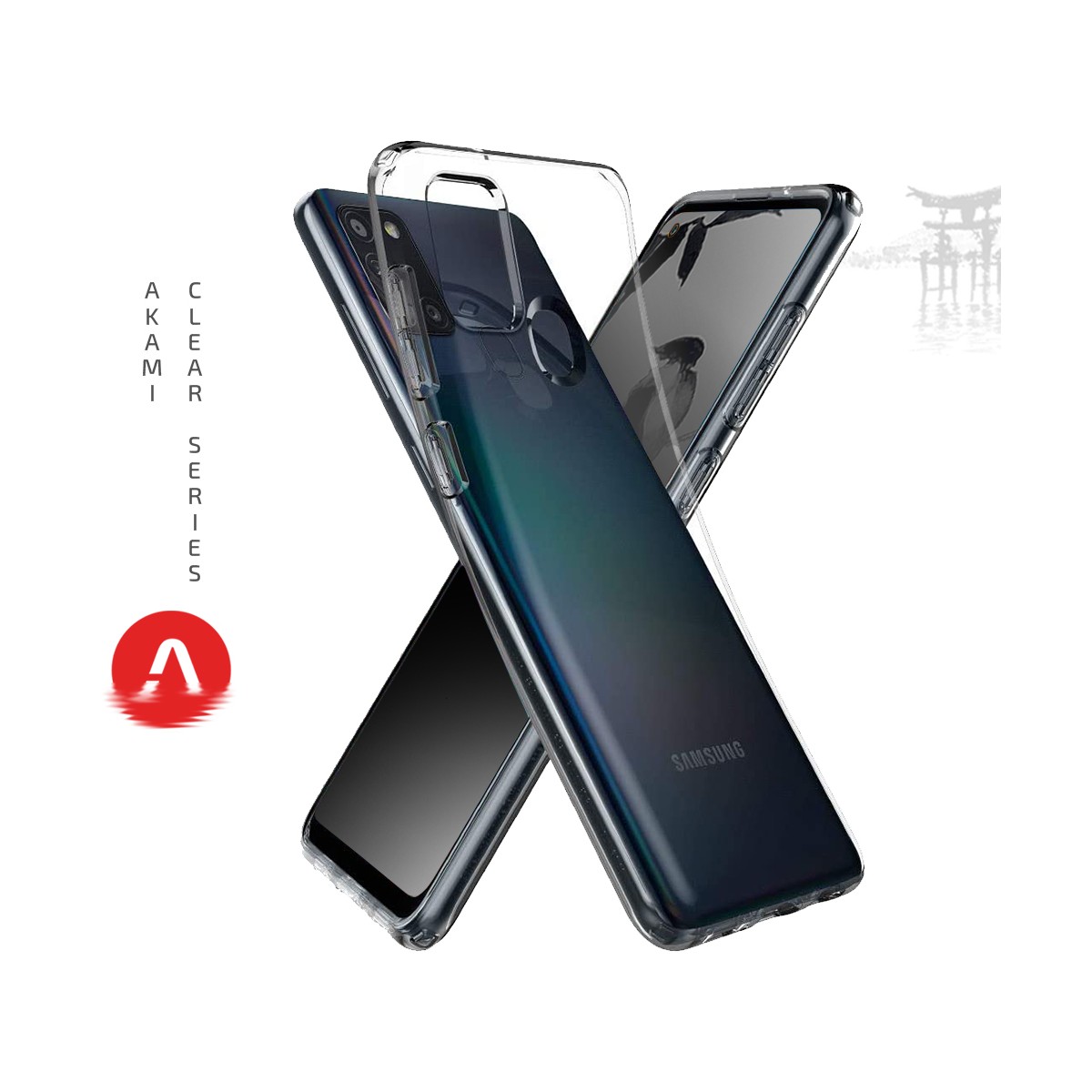 Akami coque pour Samsung Galaxy A21s  en silicone de haute qualité