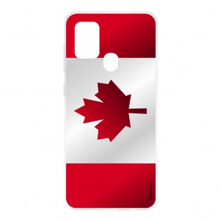 Coque pour Samsung Galaxy M31 Drapeau du Canada