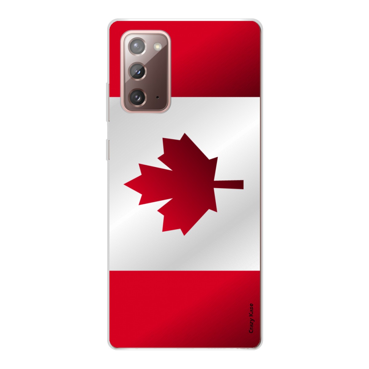 Coque pour Samsung Galaxy Note20 Drapeau du Canada