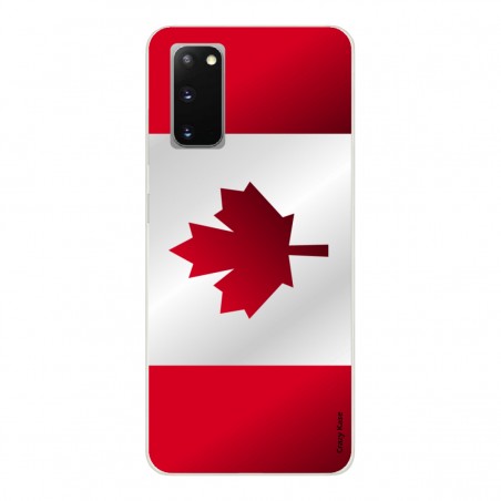 Coque pour Samsung Galaxy S20 Drapeau du Canada