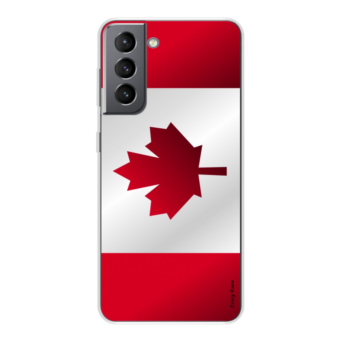 Coque pour Samsung Galaxy S21 5G Drapeau du Canada