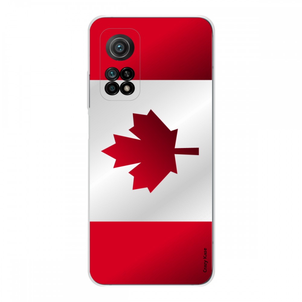 Coque pour Xiaomi Mi 10T Drapeau du Canada