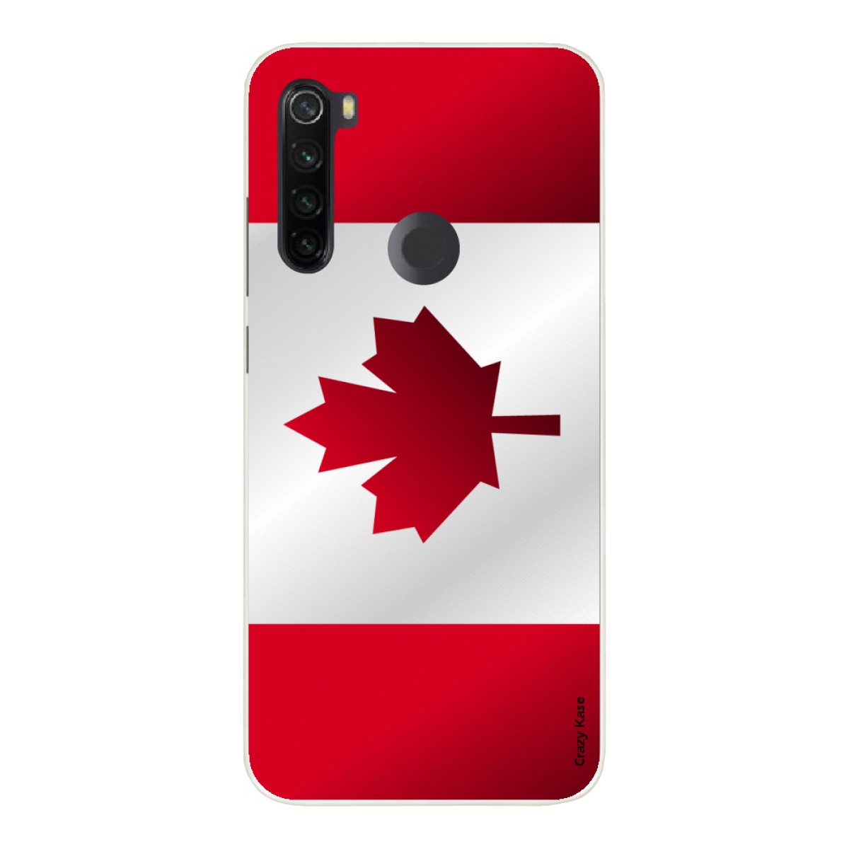 Coque pour Xiaomi Redmi Note 8 Drapeau du Canada