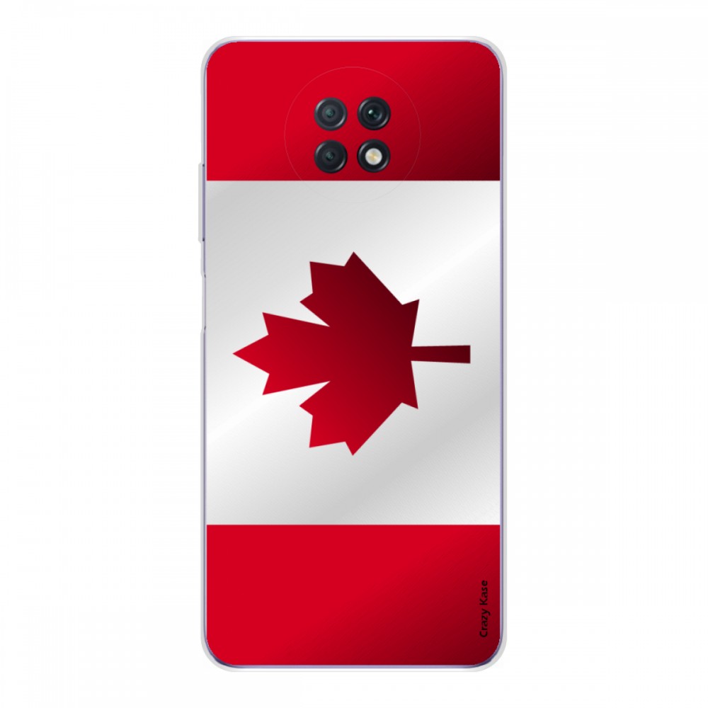 Coque pour Xiaomi Redmi Note 9T Drapeau du Canada