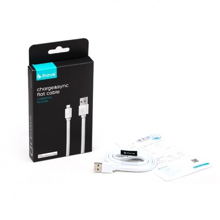 Câble USB vers Lightning Blanc 90cm