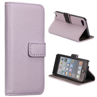 Etui iPod Touch 5 violet ouverture horizontale support tv