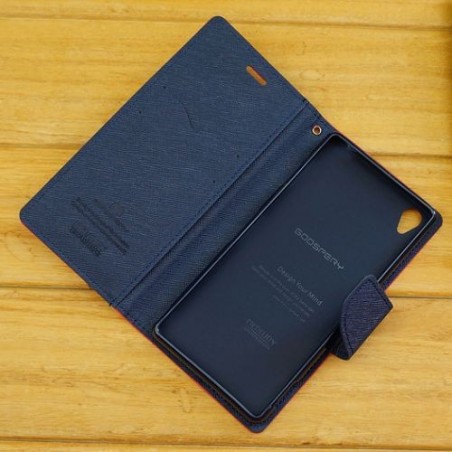 Etui porte carte Sony Xperia Z3 marron et noir