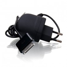 Chargeur Secteur de Voyage Muvit Noir iPhone, iPod