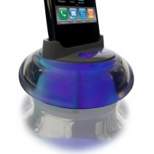 Console de Bureau Lumineuse Muvit Dock Zen Blanc iPhone/iPod