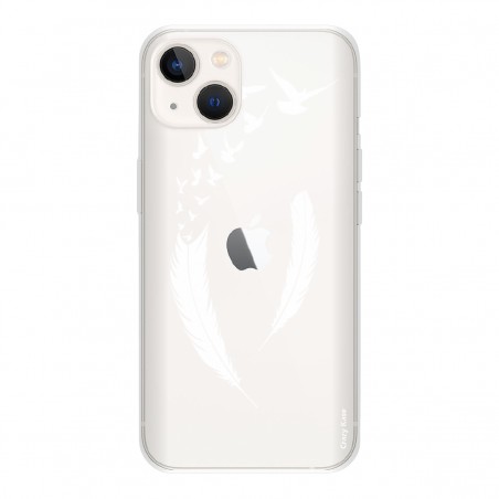 Coque Liquid Air Noire Spigen pour iPhone 13 (A2633)