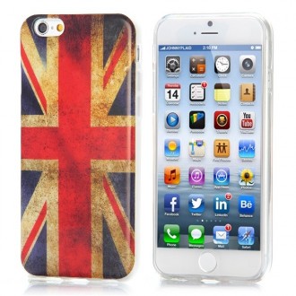 Coque motif drapeau Angleterre vintage pour Apple iPhone 6 4.7