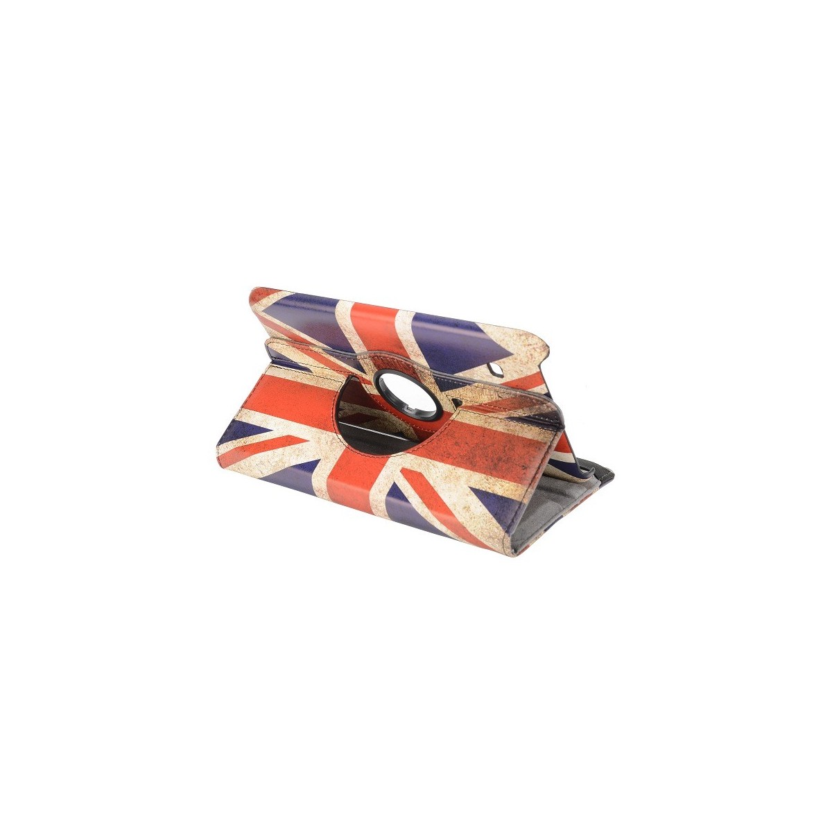 Etui Galaxy Tab 4 8.0 rotatif 360° drapeau UK