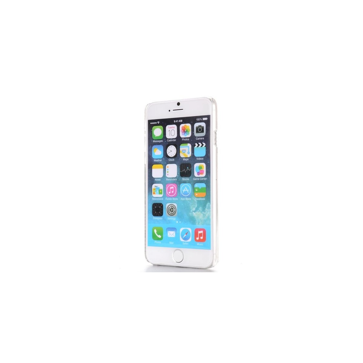 Coque iPhone 6 strass Blanc