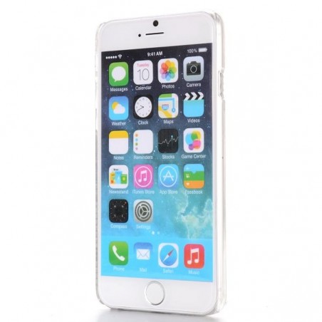 Coque iPhone 6 strass Blanc