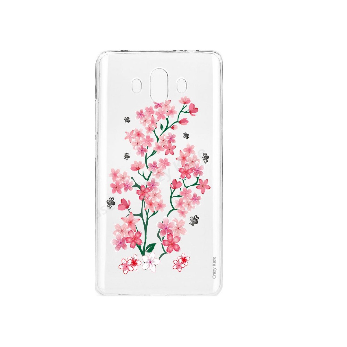 Coque Huawei Mate 10 souple motif Fleurs de Sakura - Crazy Kase
