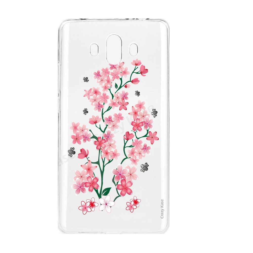 Coque Huawei Mate 10 souple motif Fleurs de Sakura - Crazy Kase