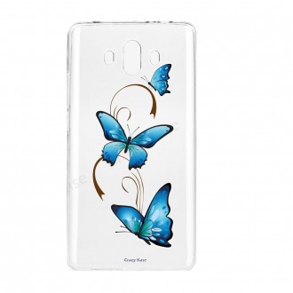 Coque Huawei Mate 10 souple motif Papillon sur Arabesque - Crazy Kase