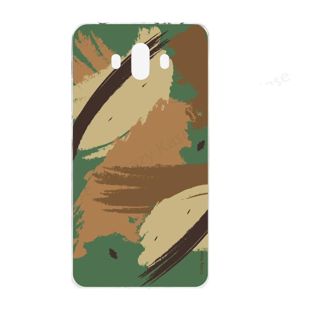 Coque Huawei Mate 10 souple motif Camouflage - Crazy Kase