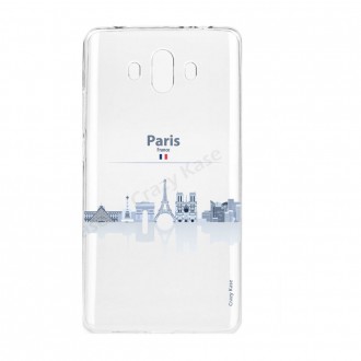 Coque compatible Huawei Mate 10 souple Monuments de Paris - Crazy Kase