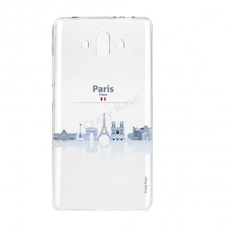 Coque compatible Huawei Mate 10 souple Monuments de Paris - Crazy Kase
