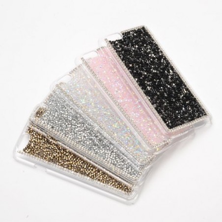Coque iPhone 6 strass Couleur Or