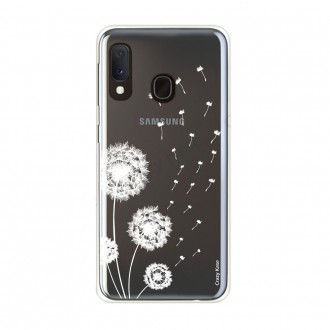 Coque compatible Galaxy A20e souple Fleurs de pissenlit - Crazy Kase