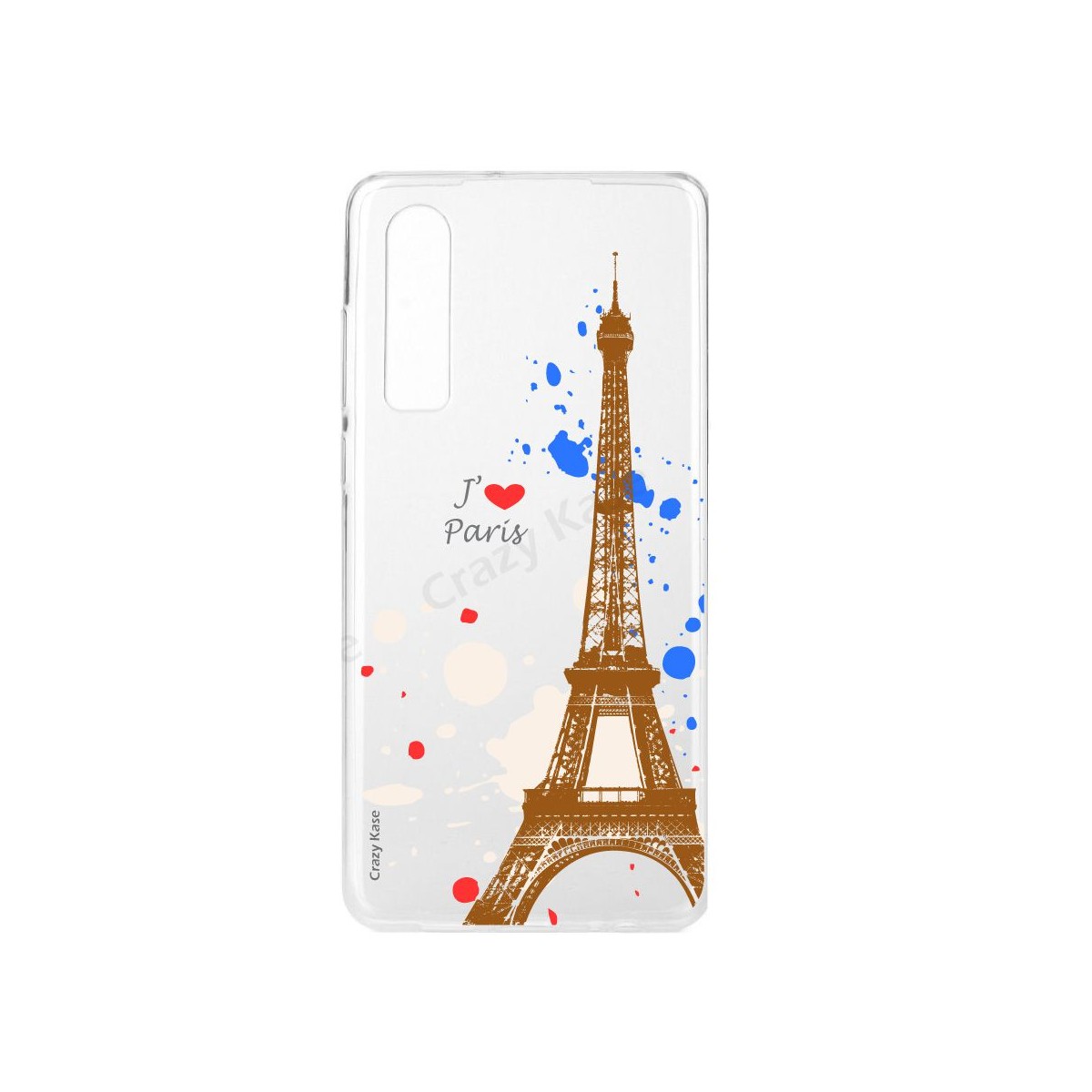 Coque Galaxy A7 (2018) souple Paris -  Crazy Kase