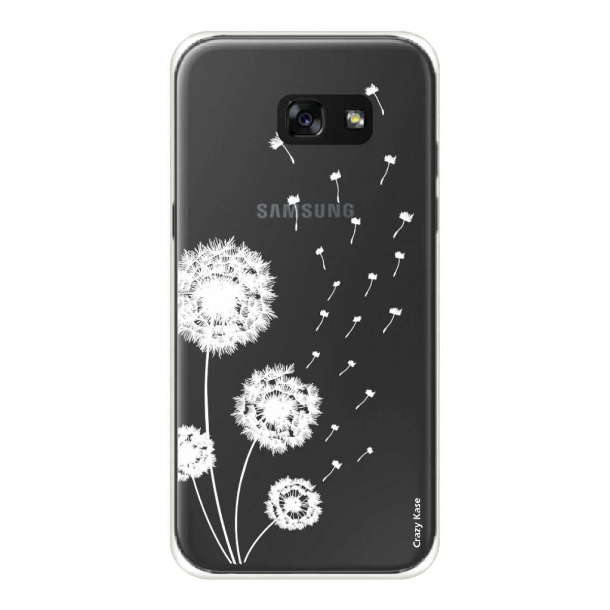 Coque Galaxy A5 (2016) souple Fleurs de pissenlit - Crazy Kase
