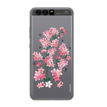Coque Huawei P10 Plus souple motif Fleurs de Sakura - Crazy Kase