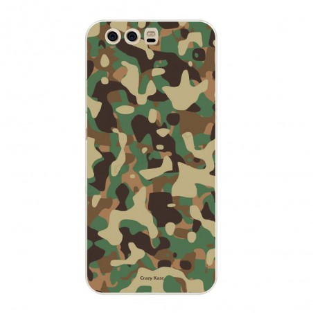 Coque Huawei P10 Plus souple motif Camouflage militaire - Crazy Kase