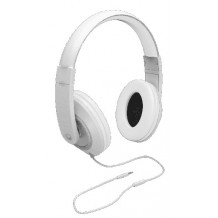 Casque Omega Colorblock blanc Jack 3.5 mm