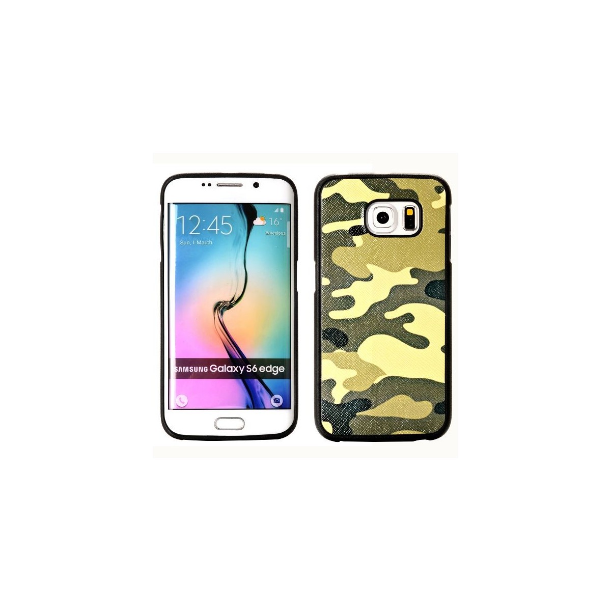 Crazy Kase - Coque Galaxy S6 Edge motif Camouflage