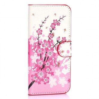 Crazy Kase - Etui Galaxy S6 Edge Motif Fleur Japonnaise