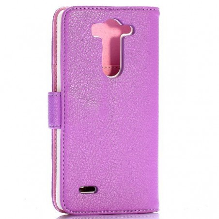 Crazy Kase - Etui LG G3s Simili-cuir Violet