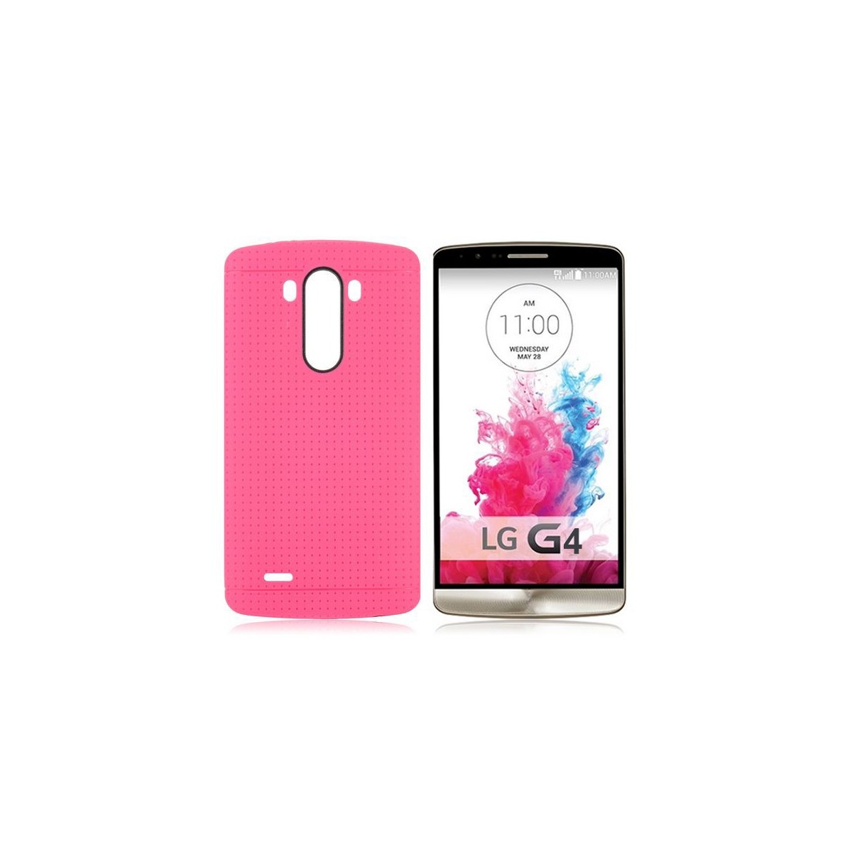 Crazy Kase - Coque LG G4 en TPU Rose