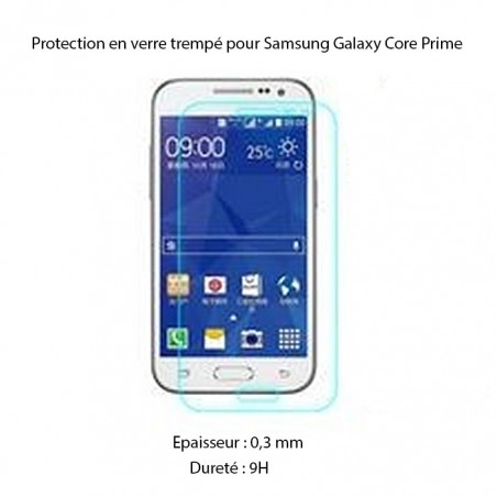 Film Galaxy Core Prime protection écran verre trempé