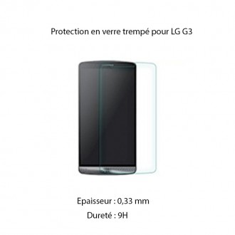 Film LG G3 protection écran verre trempé